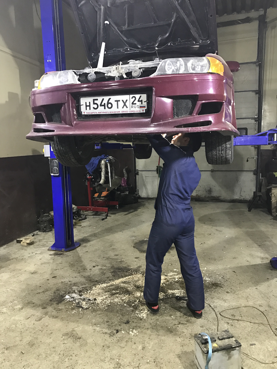 Начало сезона или как положить турбину) — Toyota Chaser (100), 2,5 л ...