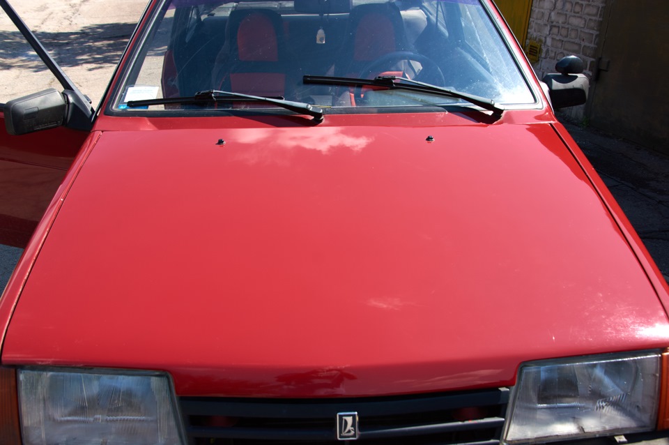 Удаление царапин полировкой — Lada 21081, 1,1 л, 1993 года | своими ...