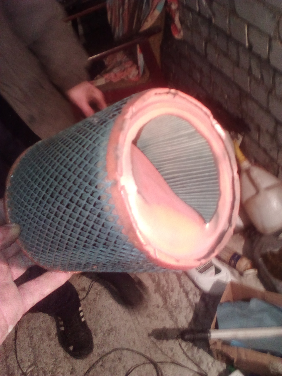 воздушный фильтр как лицо хозяина авто!))) — Dodge Stratus (2G), 2,4 л