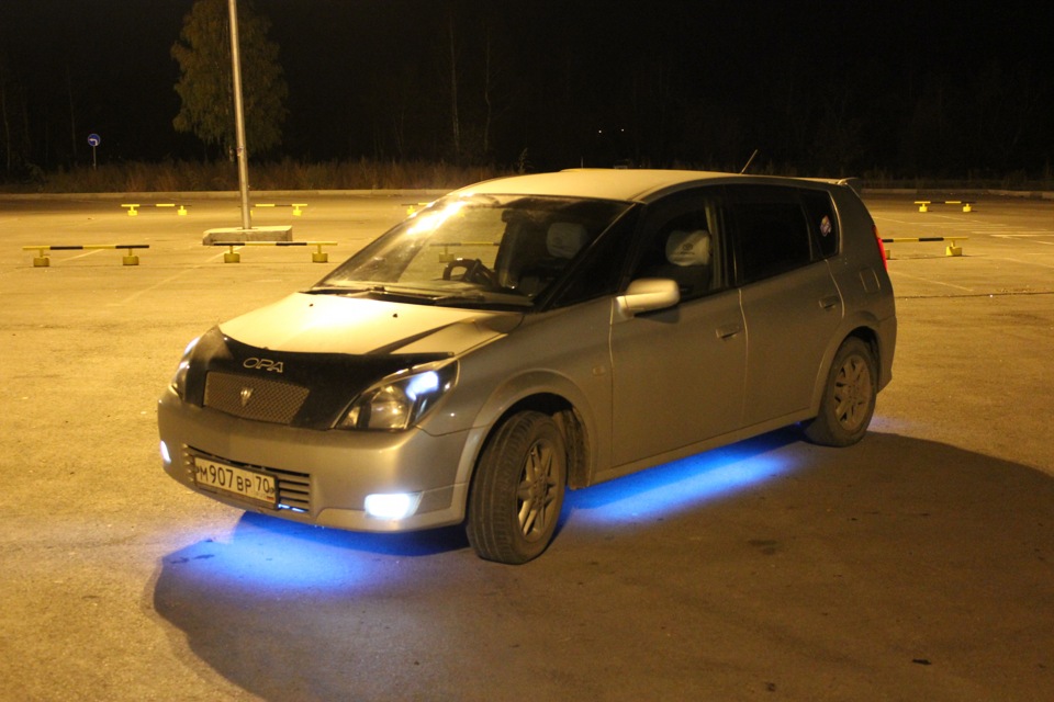 Подсветка днища на Toyota OPA своими руками — Сообщество «Светодиодный ...