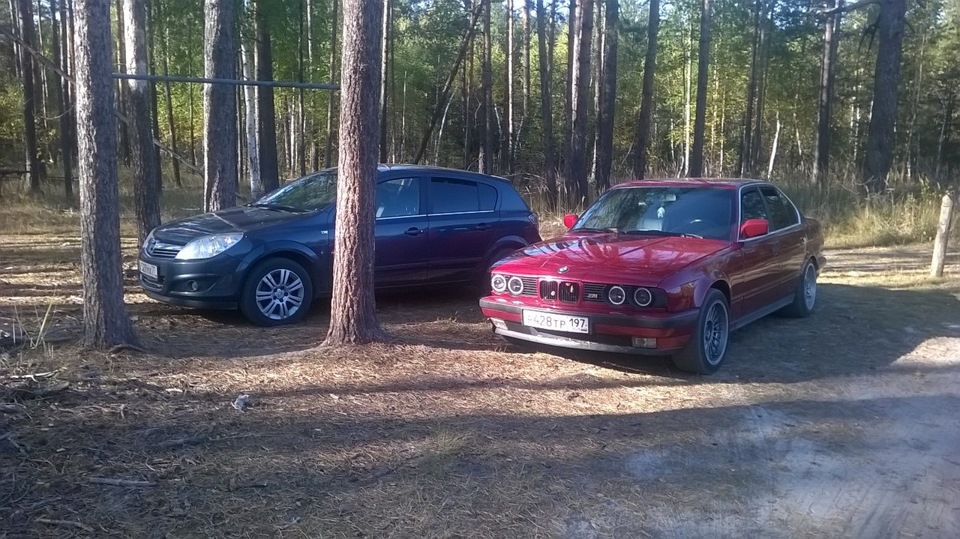 Просто) — BMW 5 series (E34), 2,5 л, 1990 года | фотография | DRIVE2