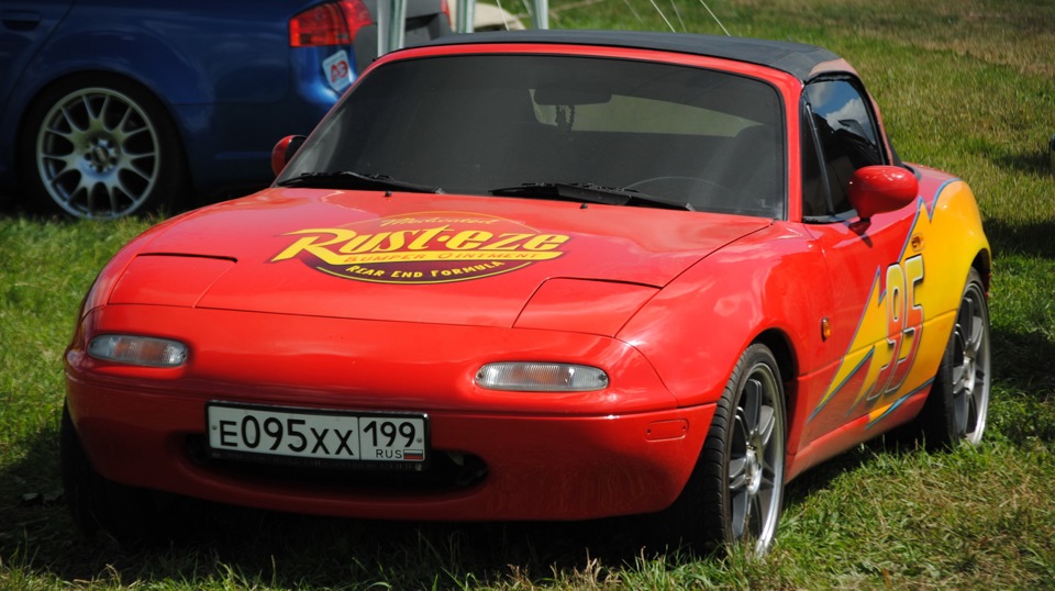 Mazda RX 7 молния Маккуин