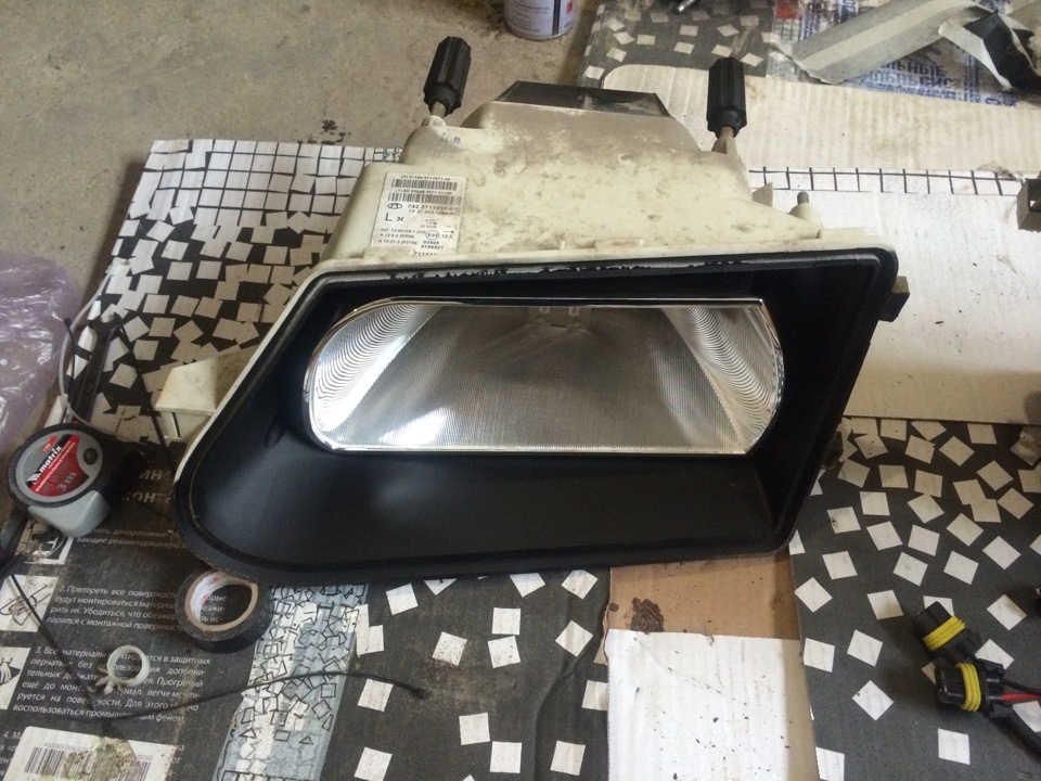 Цвет фар — Lada 2113, 1,6 л, 2011 года | стайлинг | DRIVE2