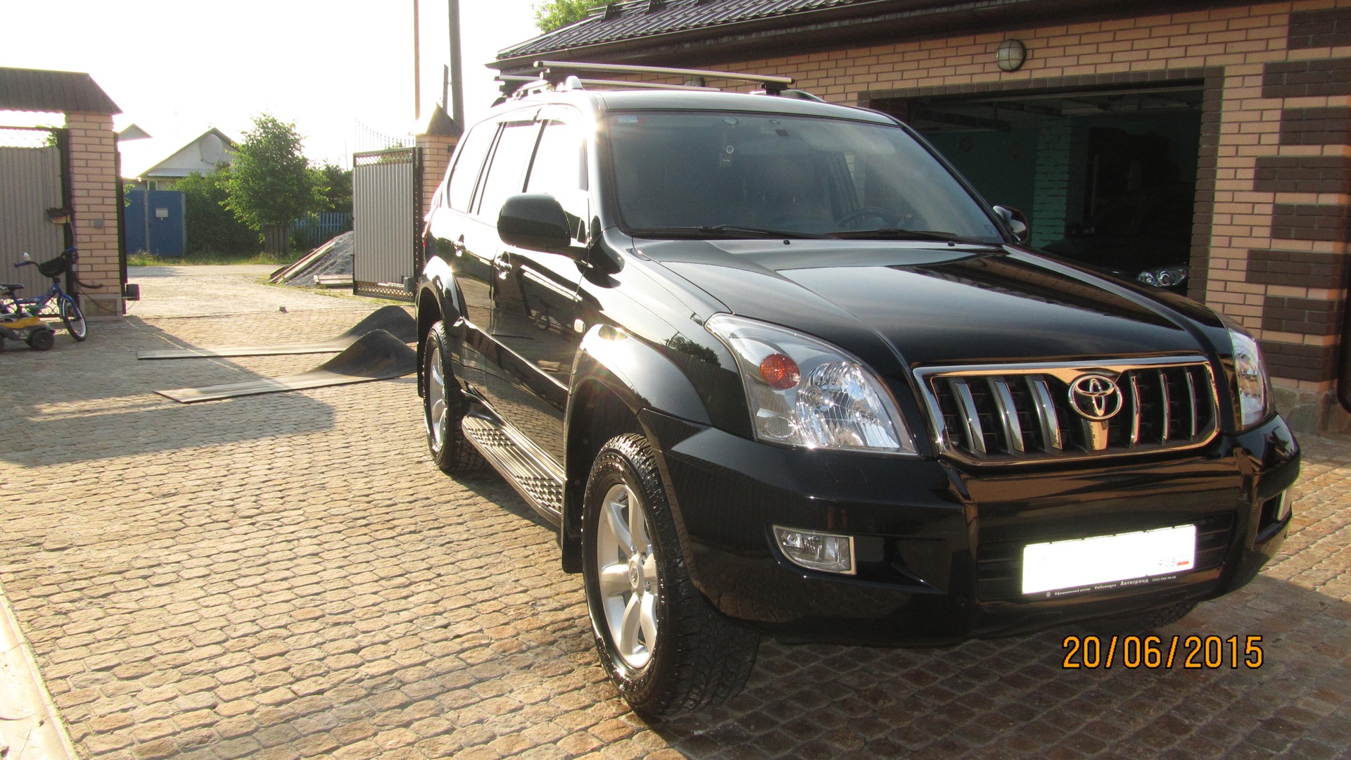 Toyota Land Cruiser Prado 120-series 4.0 бензиновый 2008 | Черный  Породистый Конь на DRIVE2