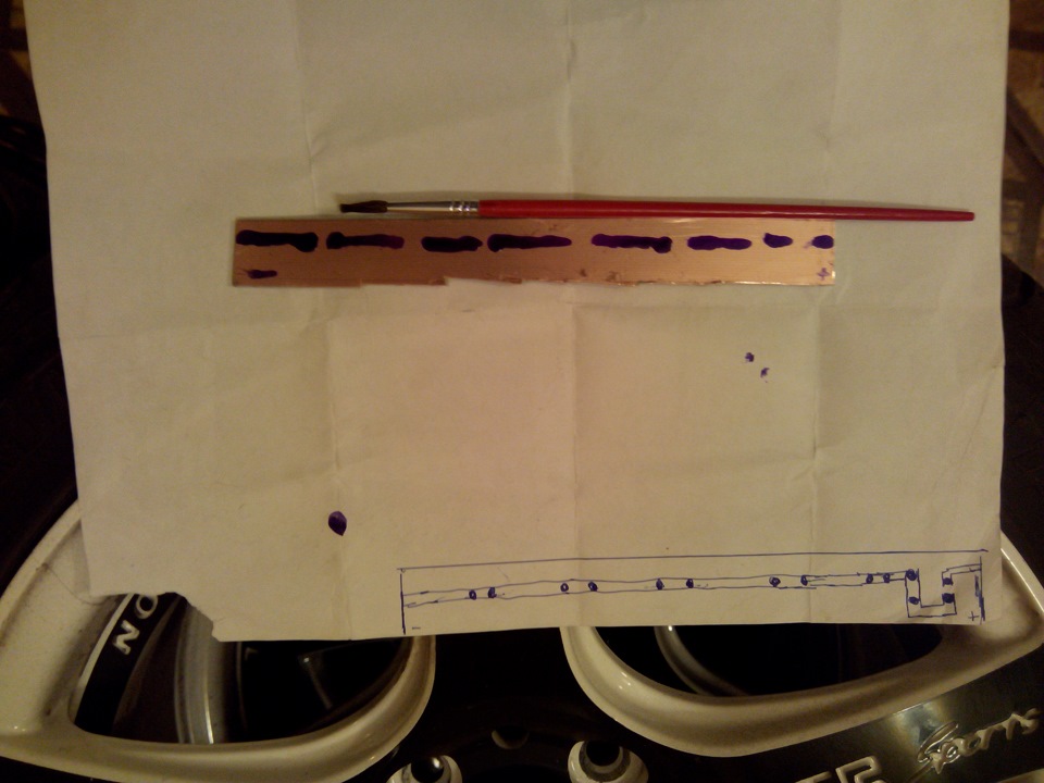 Пайка светодиодов для подсветки центрального воздуховода — Lada 21104 ...