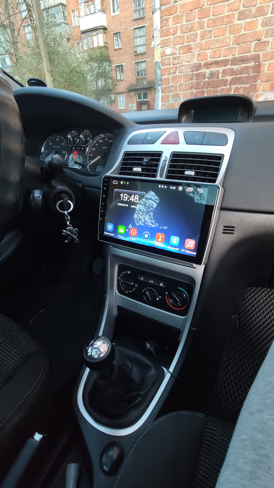 Установка Android вместо штатной магнитолы — Peugeot 307 SW, 1,6 л, 2008  года | автозвук | DRIVE2