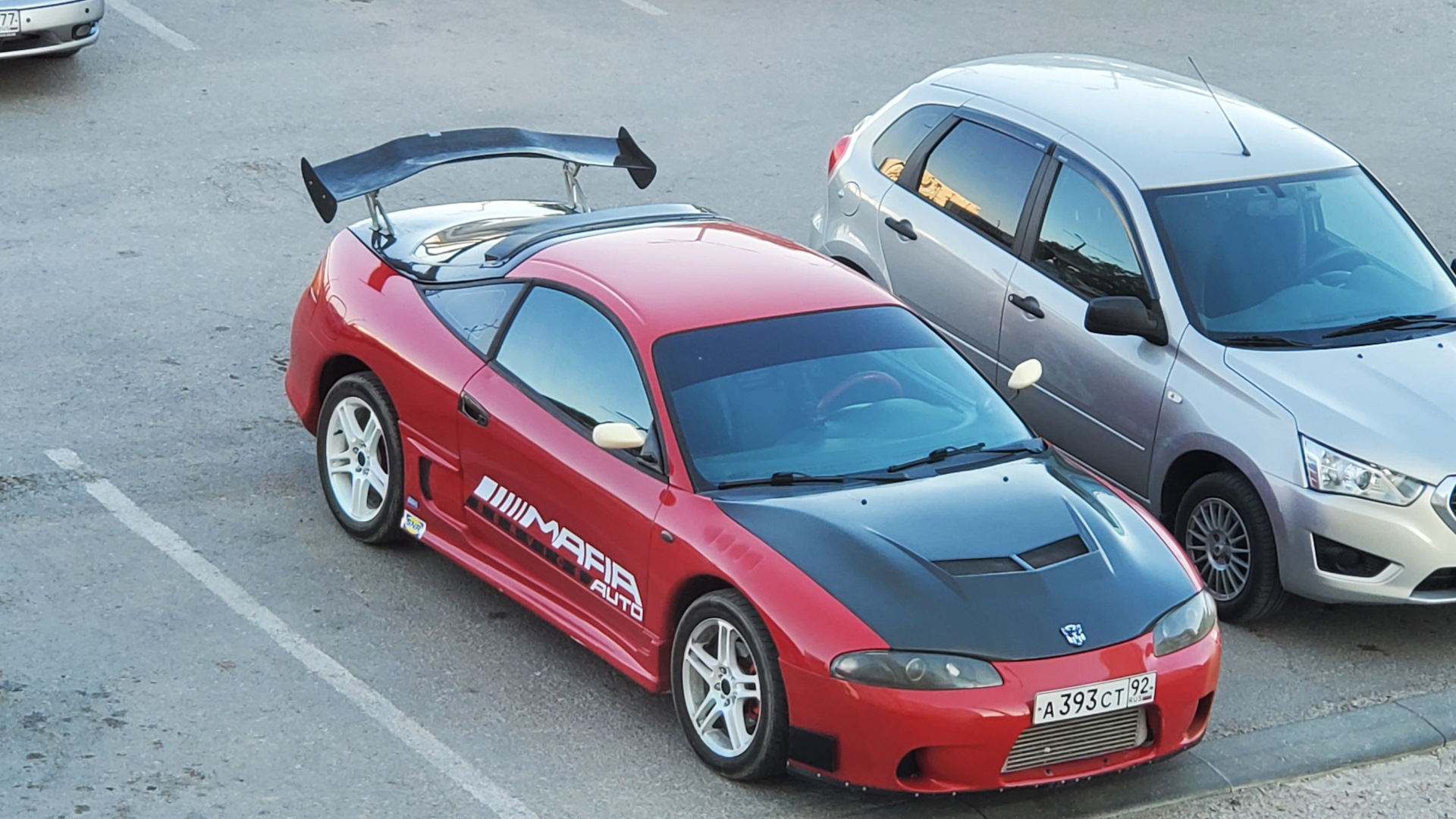 Mitsubishi Eclipse (2G) 2.0 бензиновый 1995 | Красная пушка ,2.0 турбо на  DRIVE2