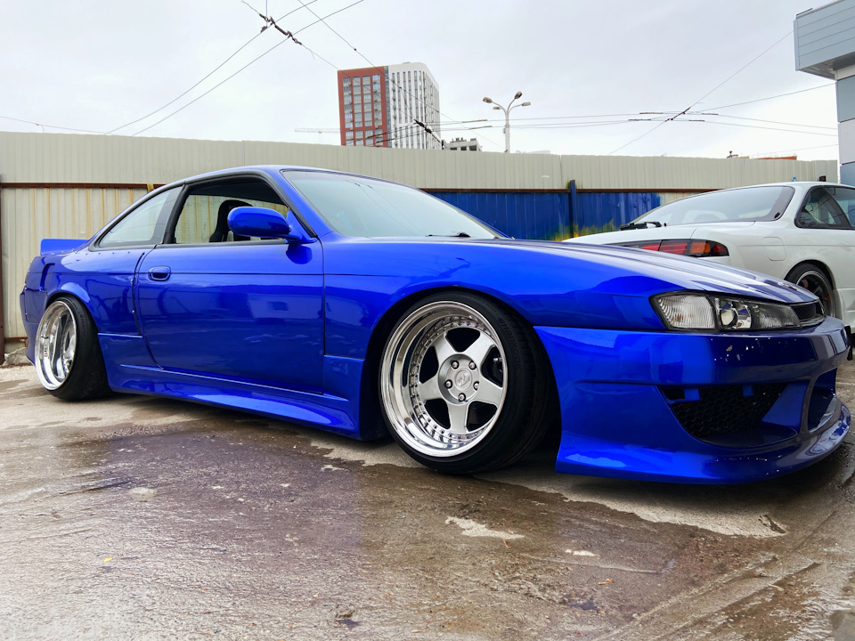 O.Z Futura на синей, первые тесты городской, белой s14 — Nissan Silvia ...