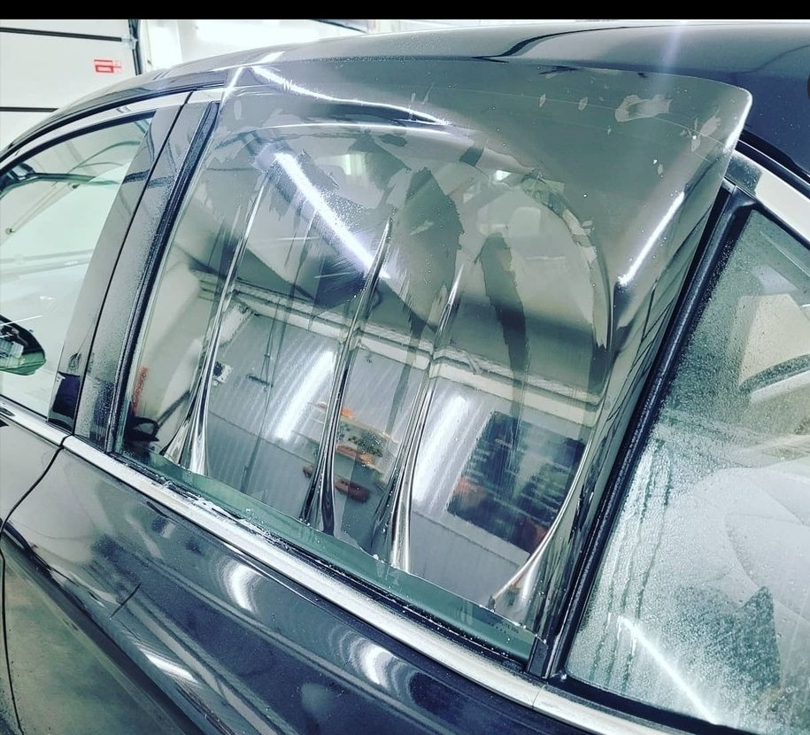 Тонировка Llumar ну а чем ещё — Toyota Camry (XV70), 2,5 л, 2021 года ...