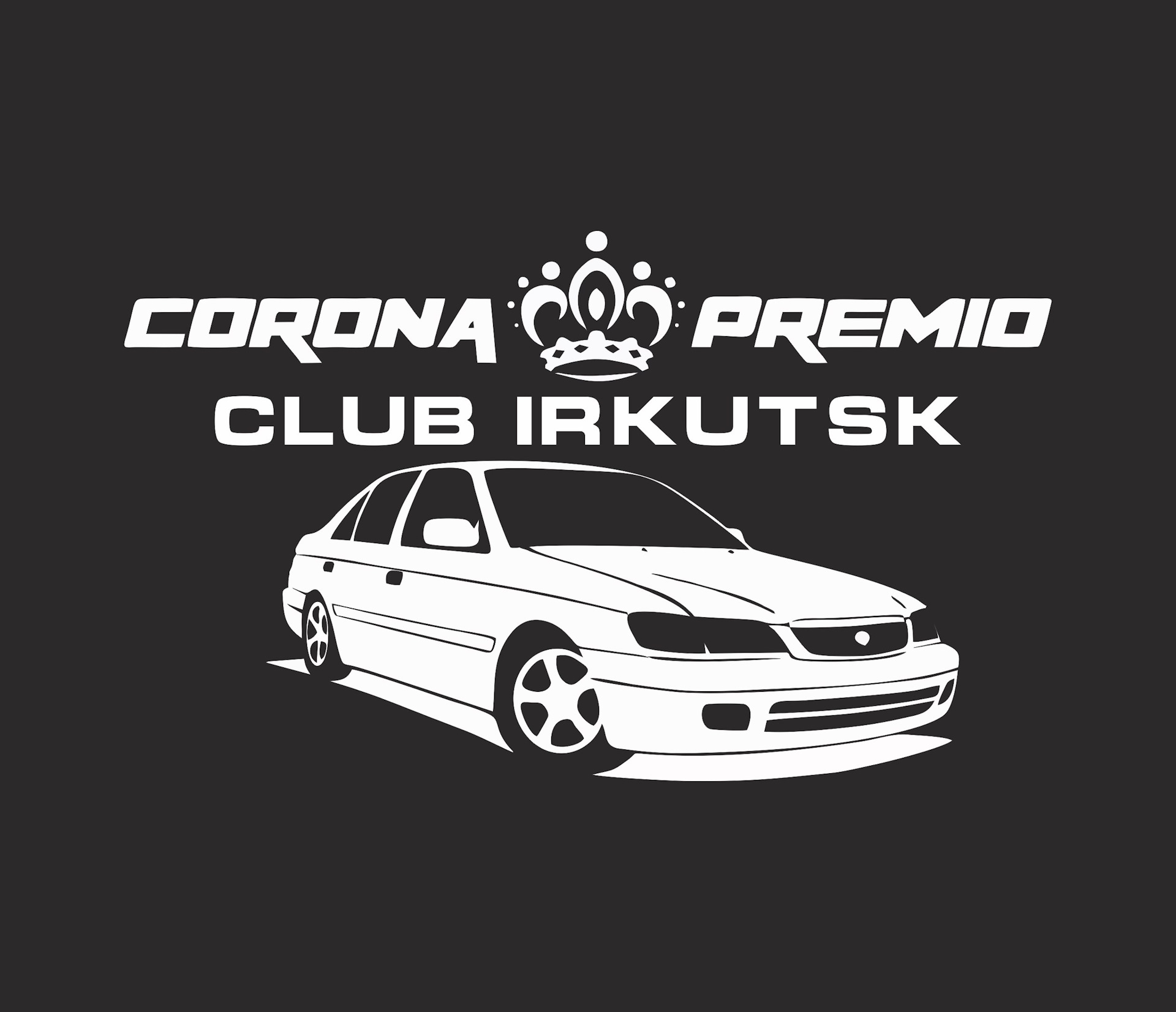 Наклейка на авто Toyota Corona Premio