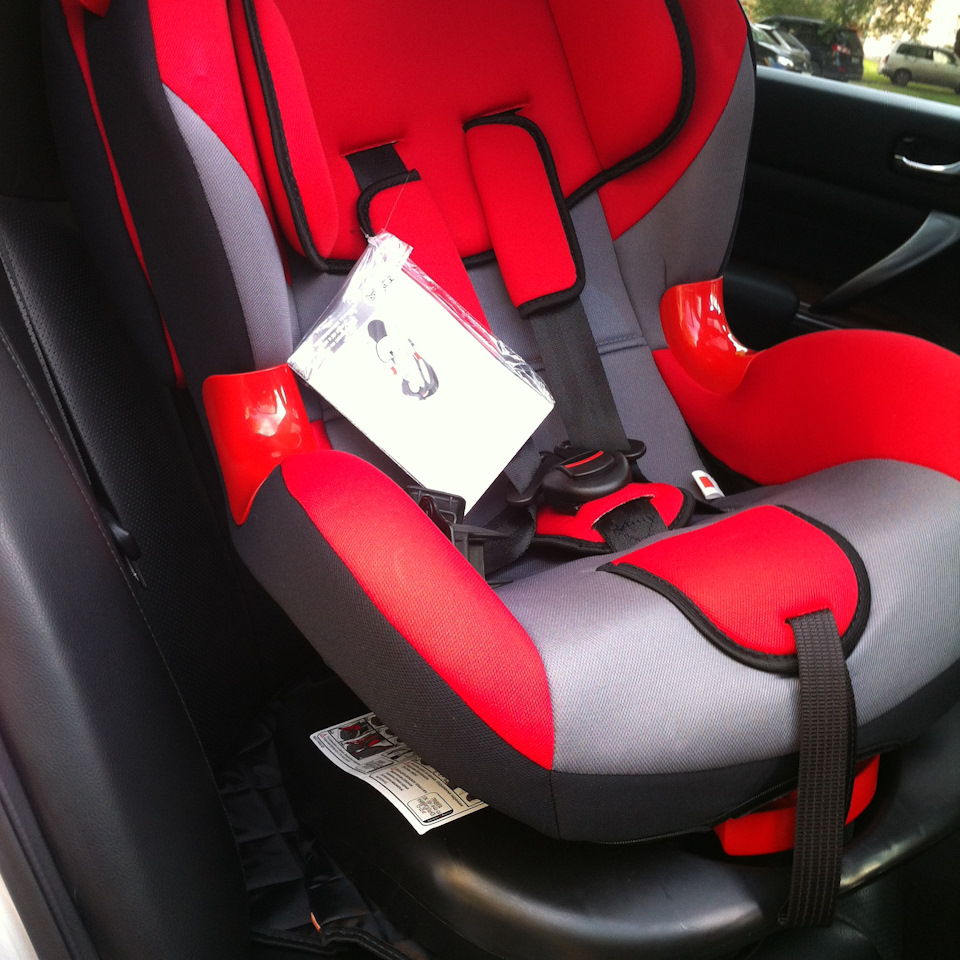 Babyton Bony Fix (Red) Автокресло — Nissan Teana (J32), 3,5 л, 2008 года