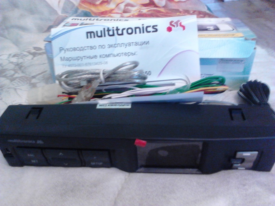 Бортовой компьютер Multitronics C350 — Lada 2114, 1,5 л, 2004 года ...