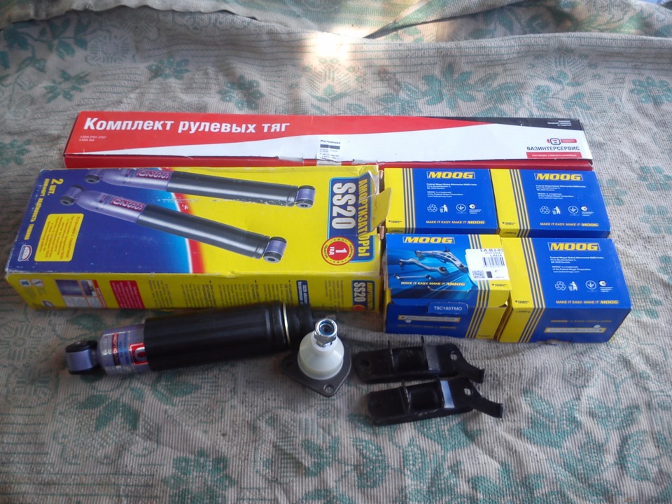 Модернизация передней подвески. Часть 2. — Lada 2101, 1,6 л, 1975 года ...