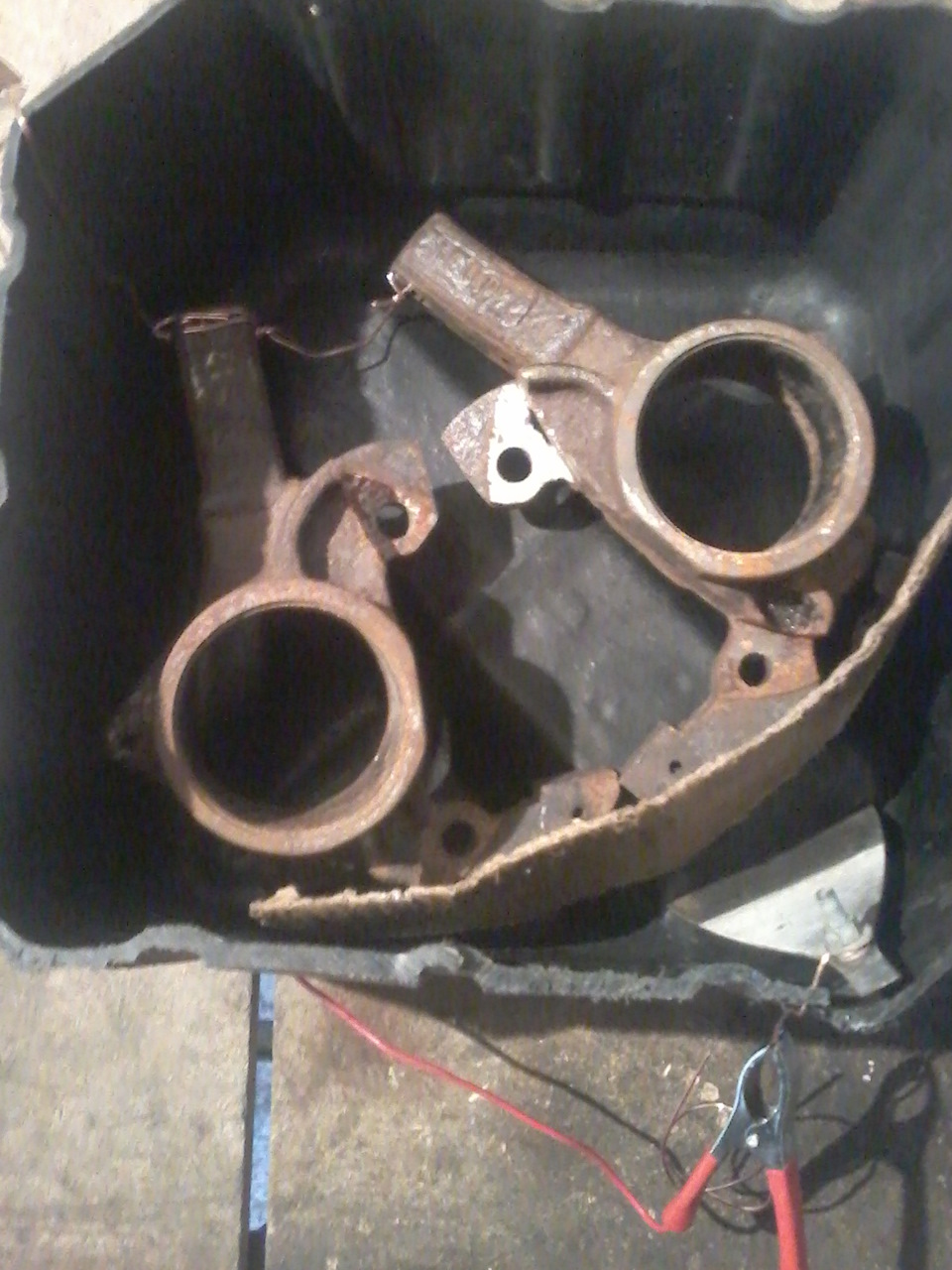 Чистка кулаков электролизом — Сообщество «Сделай Сам» на DRIVE2