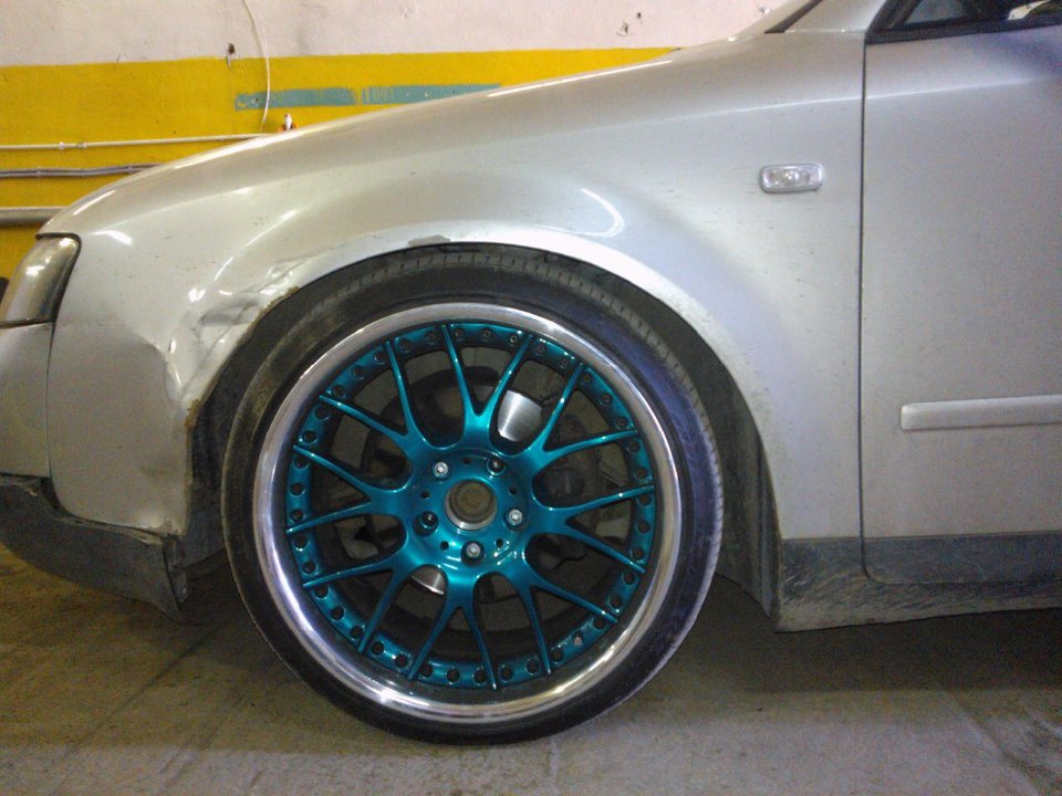 Ну вот я и уронил машину чуть чуть — Audi A4 Avant (B6), 1,8 л, 2002 ...