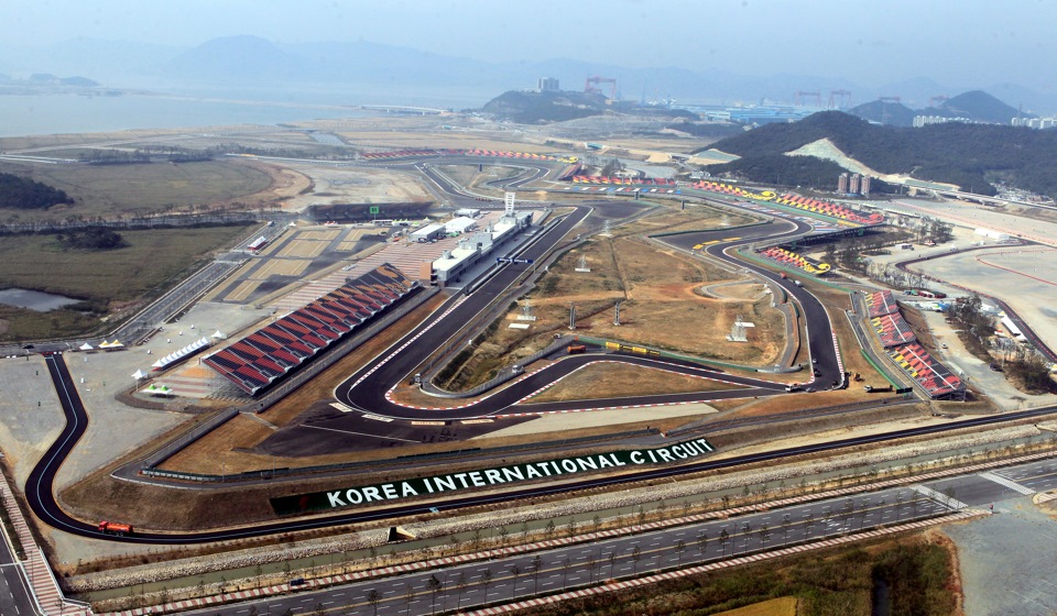 Korea International circuit. Korea Sirkuit. Korean circuit. Yeongam-Gun.