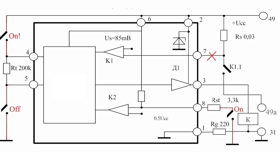 Cl1503ir схема включения