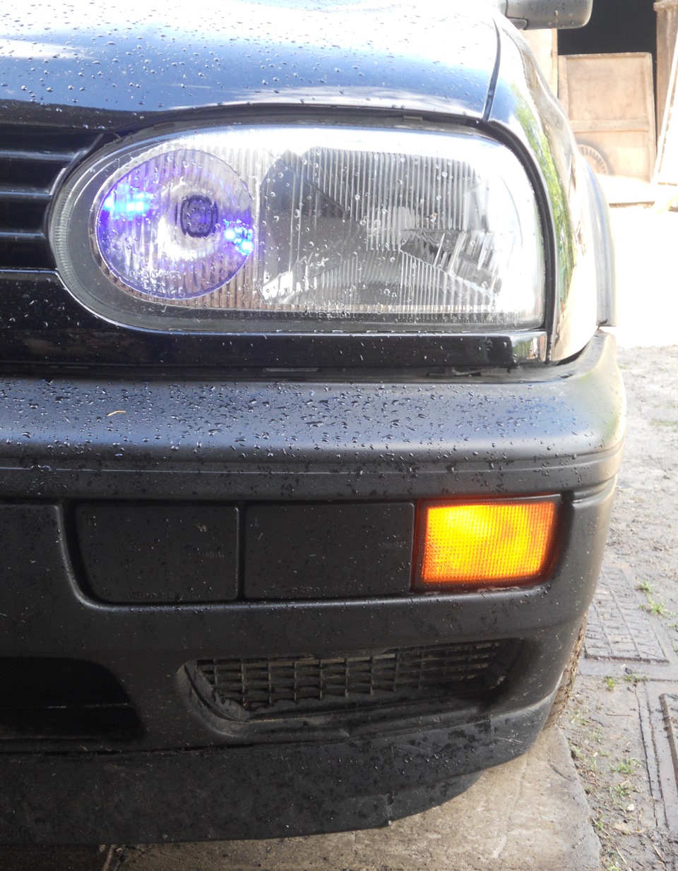 Тонировка поворотников — Volkswagen Golf Mk3, 1,6 л, 1995 года | своими ...