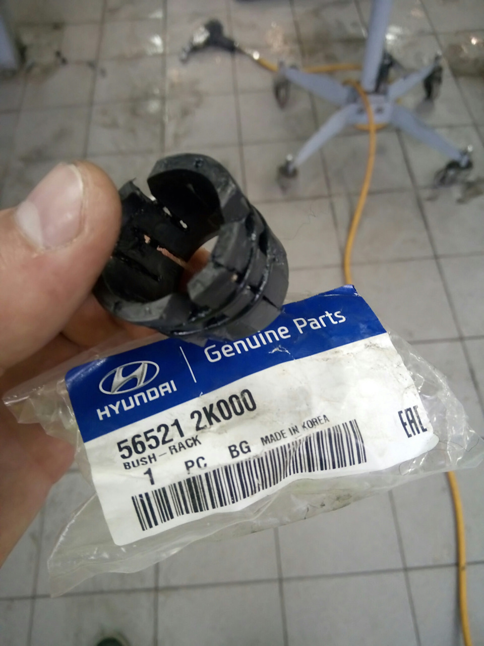 hyundai/kia 56521-2h000 втулка рейки рулевой