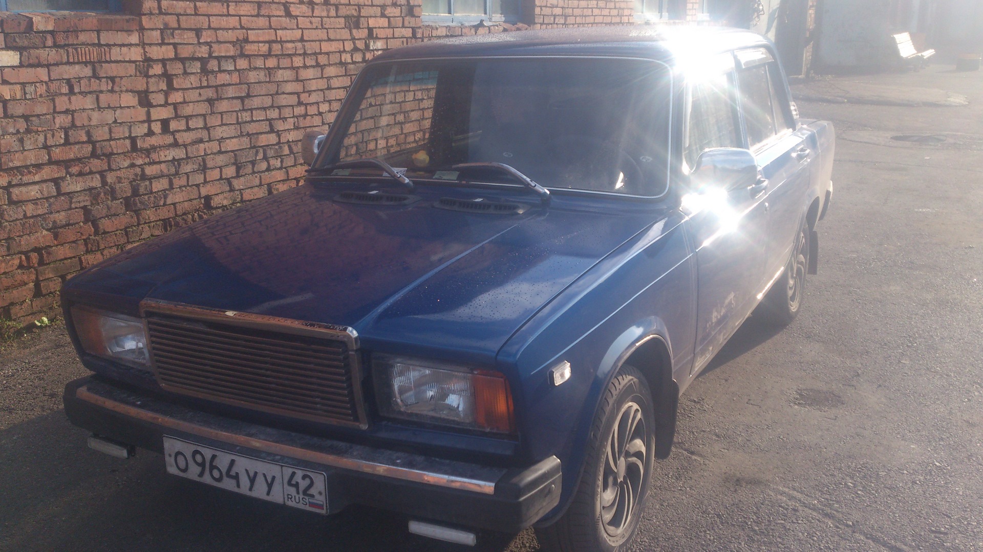 Lada 21074 1.6 бензиновый 2007 | Цвет РЕГАТА на DRIVE2