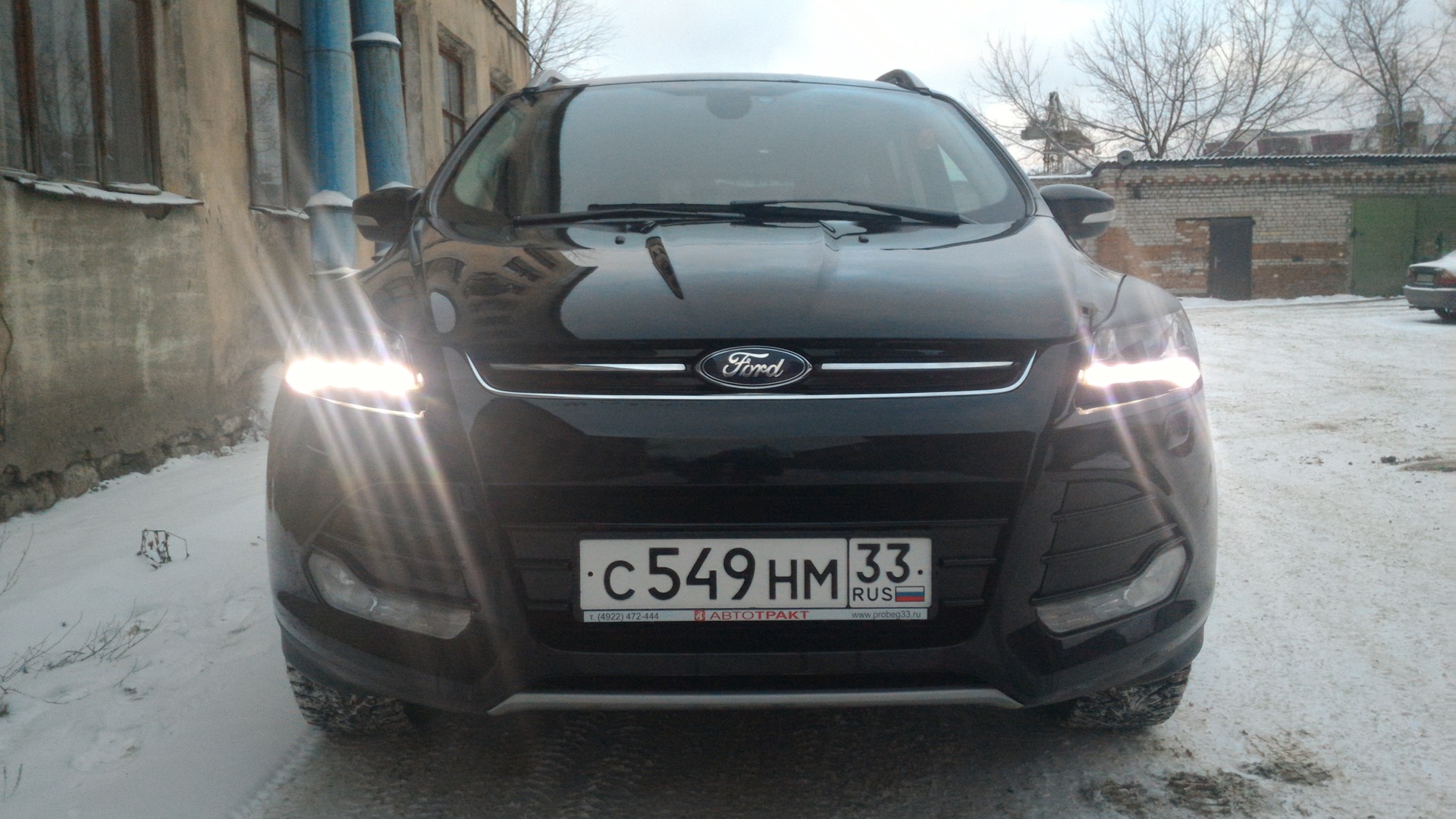 Ford Kuga (2G) 1.6 бензиновый 2013 | Black Pearl на DRIVE2