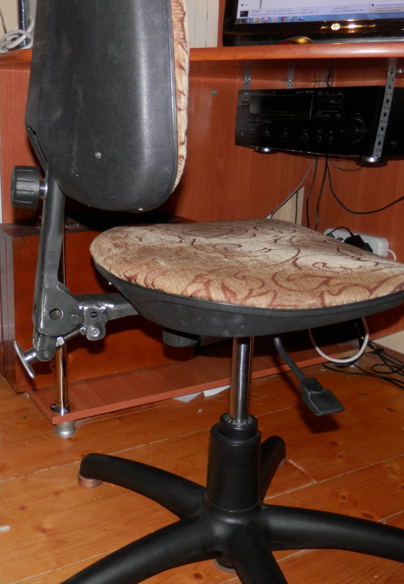 компьютерный стул ремонт спинки