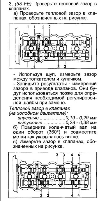 Порядок регулировки клапанов умз 4216 с гидрокомпенсаторами схема