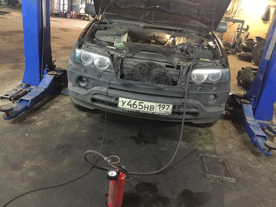 28.Чистка форсунок на м54 — BMW X5 (E53), 3 л, 2000 года | своими ...