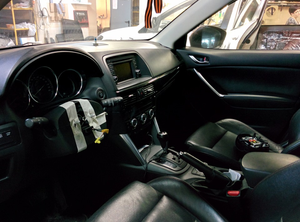 Перетяжка руля Мазда СХ5. — Автоателье Блюзмобиль на DRIVE2