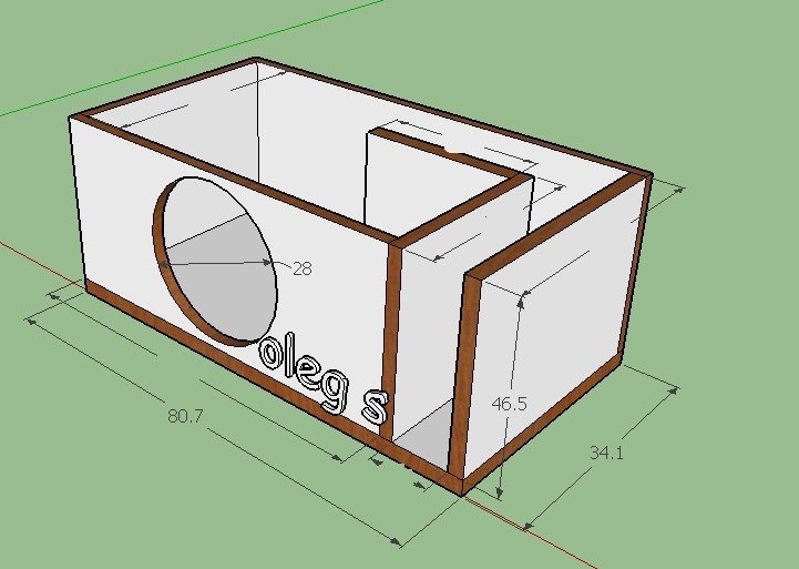 Индивидуальный расчет корпуса под Ваш сабвуфер — Mercedes-Benz Vito (2G ...