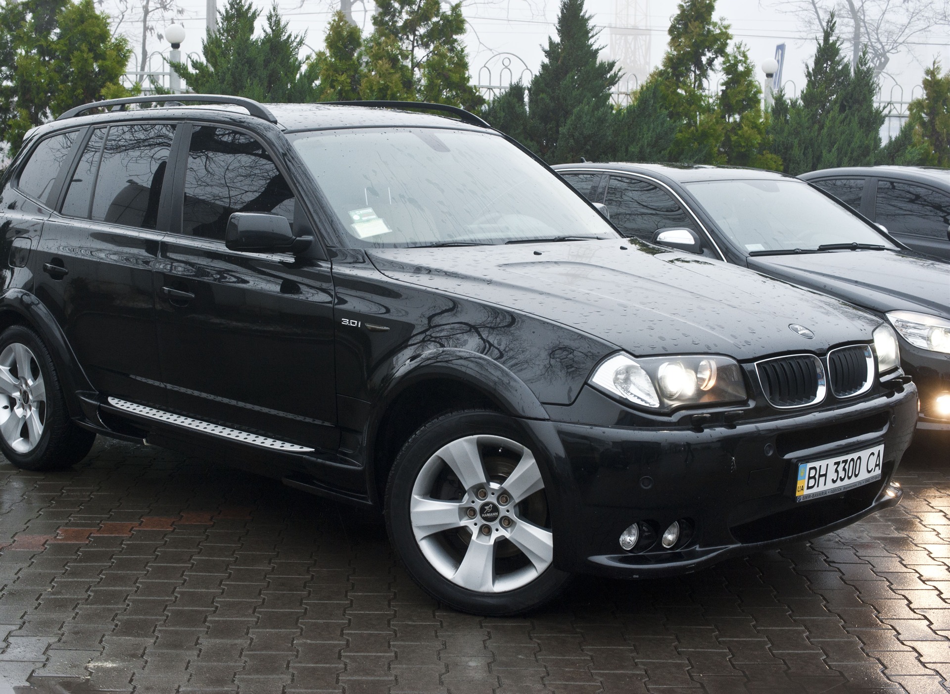 Колеса бмв х3. BMW x3 e83. БМВ х3 е83 3.0 дизель. BMW x3 e83 аэродинамический обвес. BMW x3 e83 Hamann.