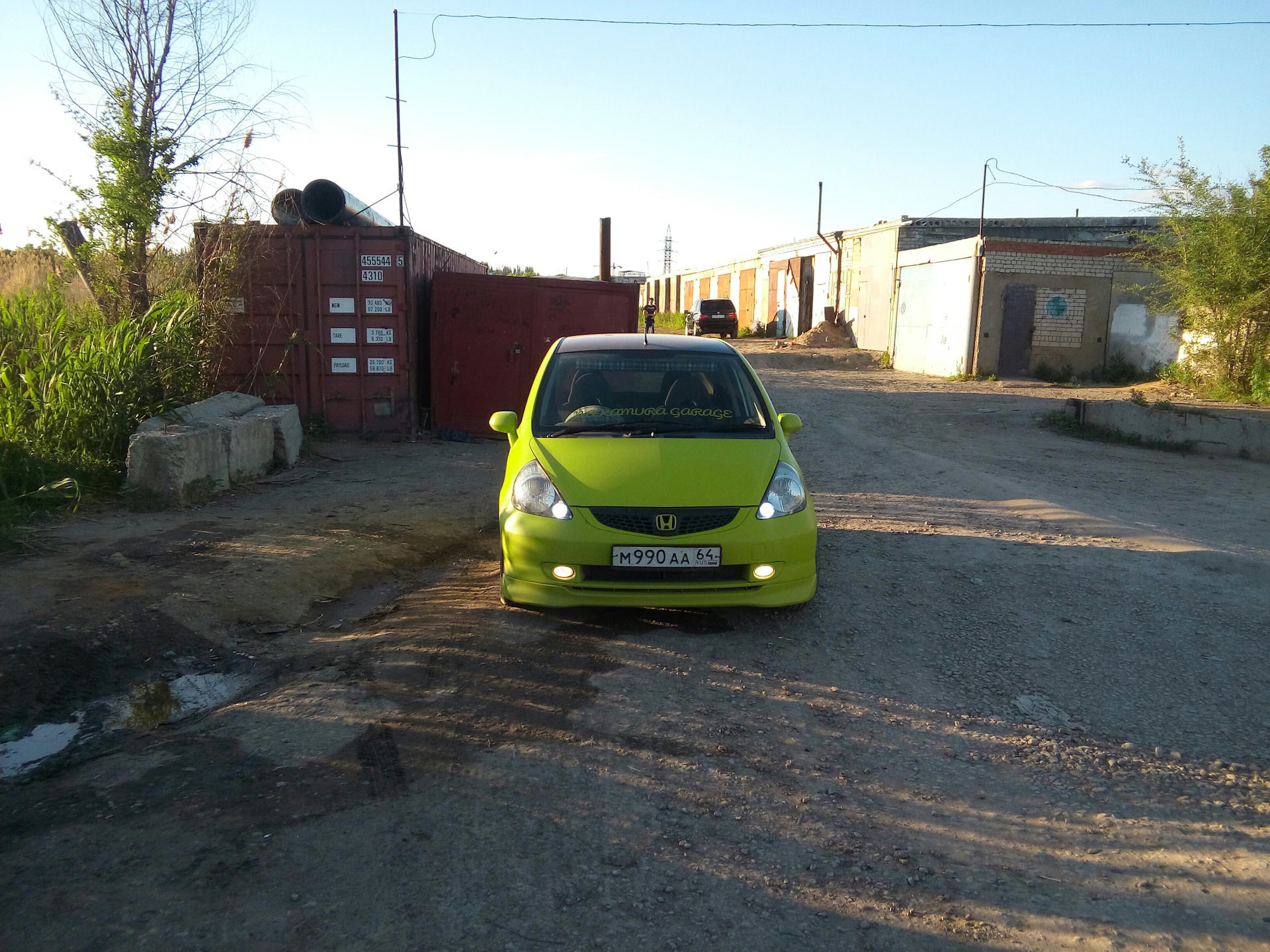 Дневной ходовой свет мне в фару дхо/поворотник — Honda Fit (1G), 1,3 л ...