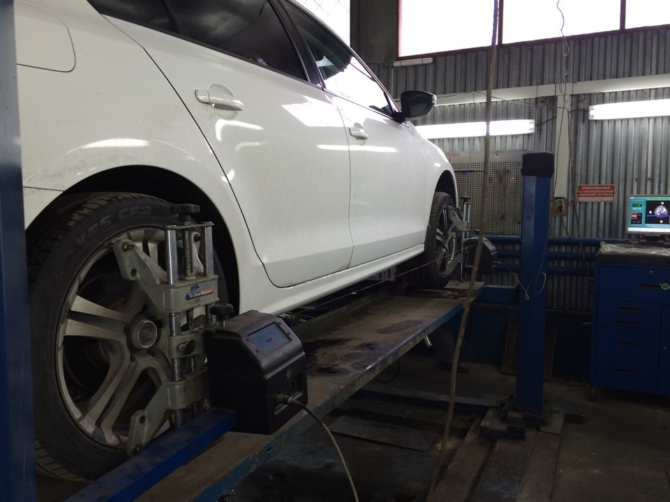 Сход развал С перехода с R16 205/55 на R17 225/45 оказалось нужен сход ...