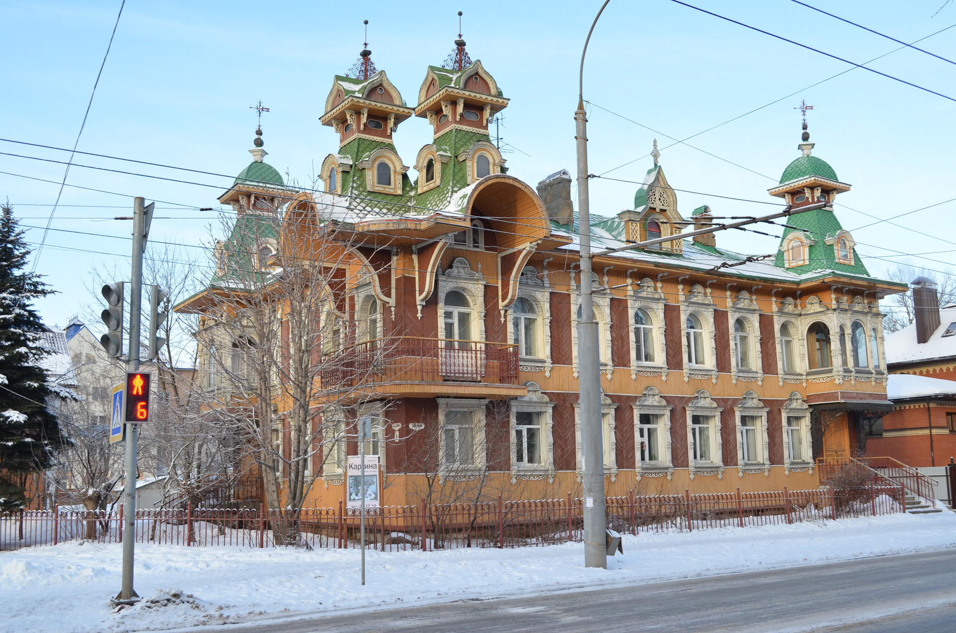 Гордеевы жили в доме