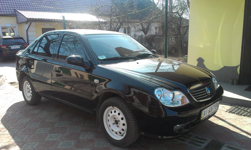 ПереобулсЯ! — Geely CK, 1,5 л, 2013 года | колёсные диски | DRIVE2