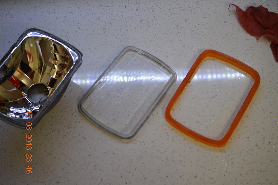 Про ставки стекла фары под линзы… как то так. — Ford Probe, 2,2 л, 1990 ...