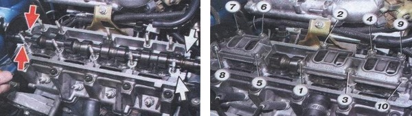 Протяжка гбц ваз 2114. Протяжка распредвала ваз 2115 8 клапанов инжектор. Момент затяжки распредвала ваз 8 клапанов. Затяжка распредвала ваз 2108. Затяжка распредвала ваз 2108.
