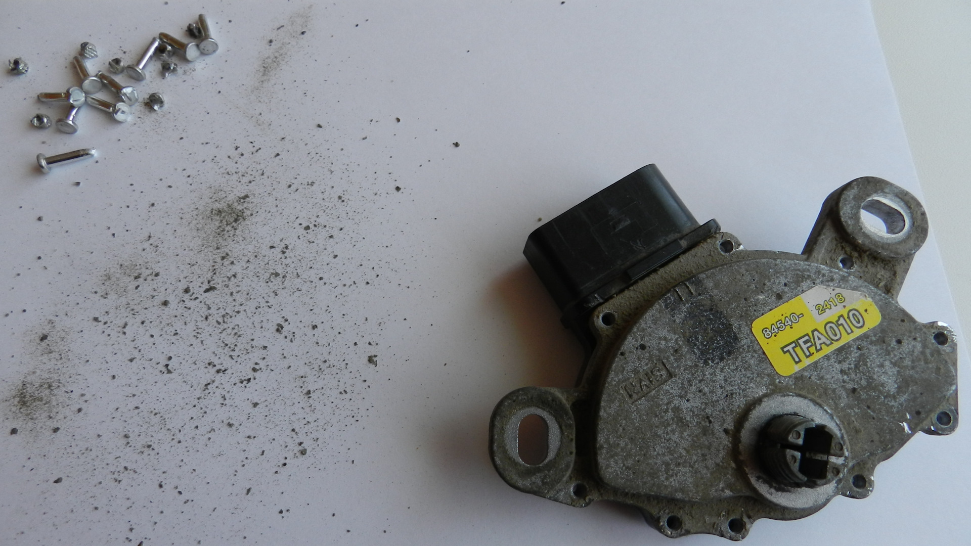 Многофункциональный переключатель АКПП. Вскрытие. — Skoda Octavia A5 ...