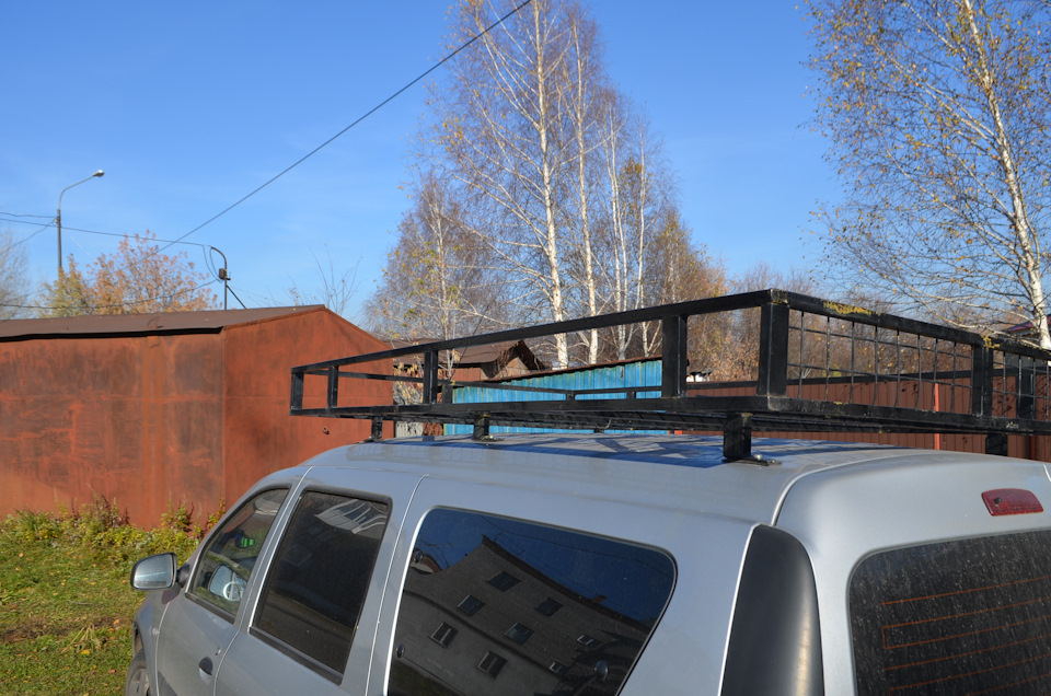 Багажник на крышу Лада ларгус — LADA Ларгус, 1,6 л., 2013 года ...