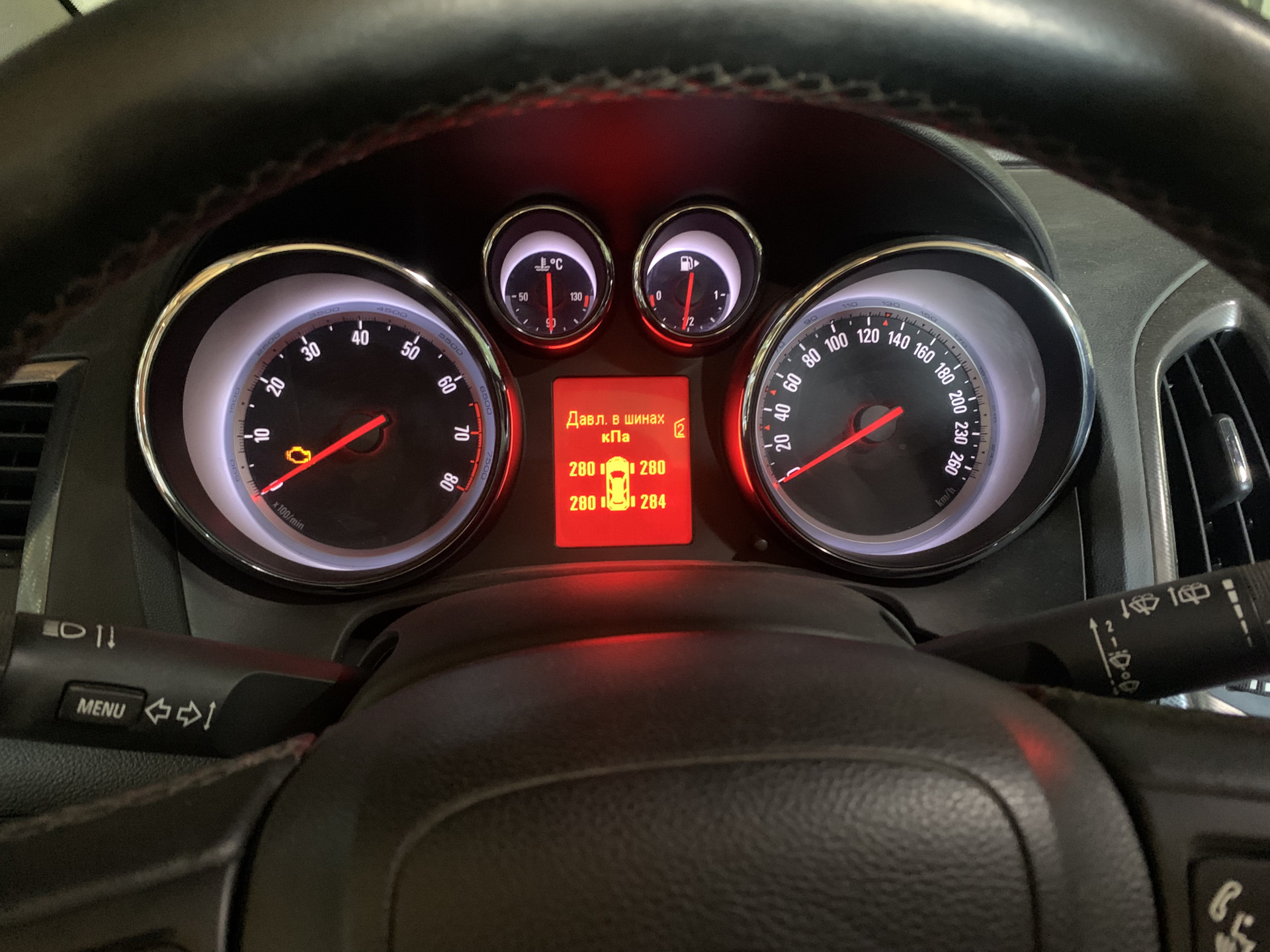Датчики давления в шинах — Opel Astra J, 1,6 л, 2012 года | аксессуары ...