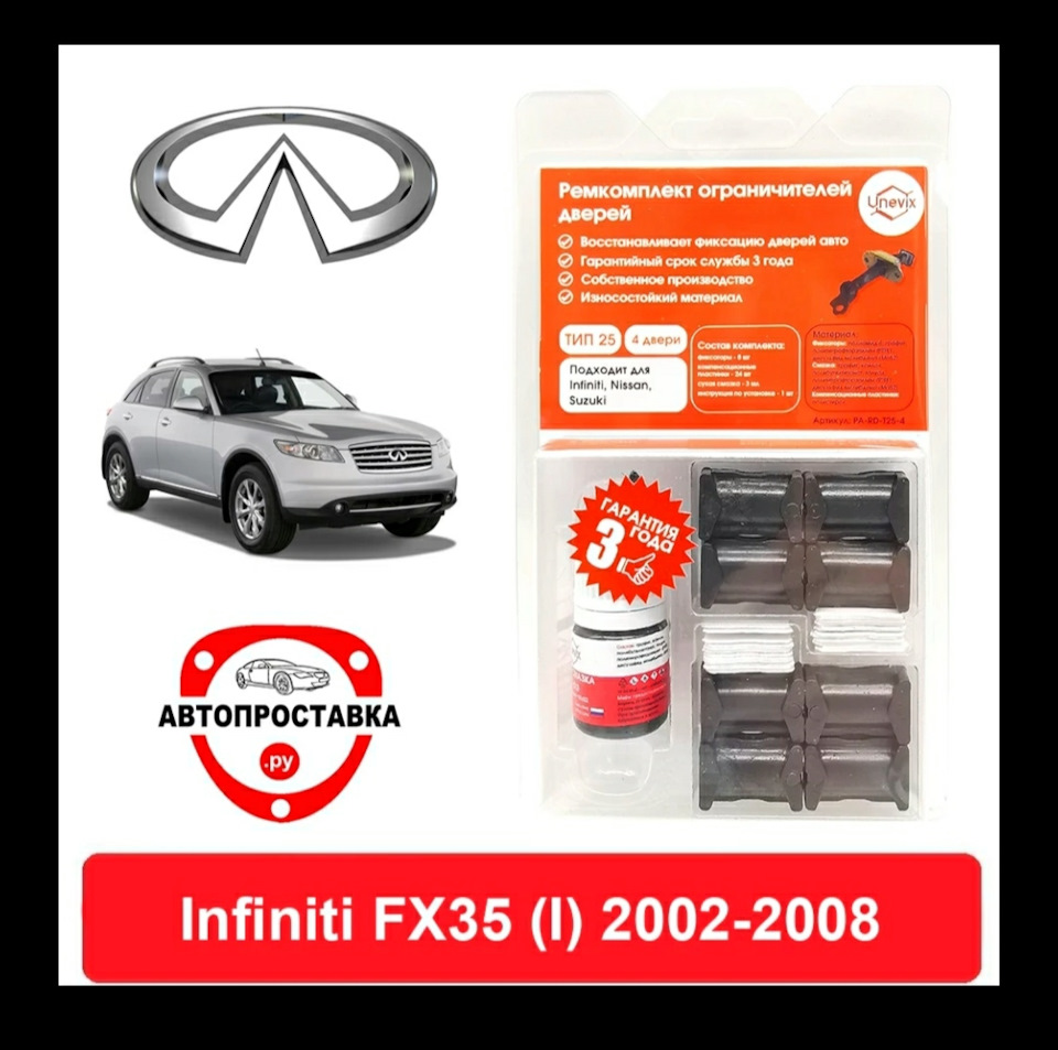 Ограничители и подсветка дверей — Infiniti FX (1G), 3,5 л, 2003 года |  своими руками | DRIVE2