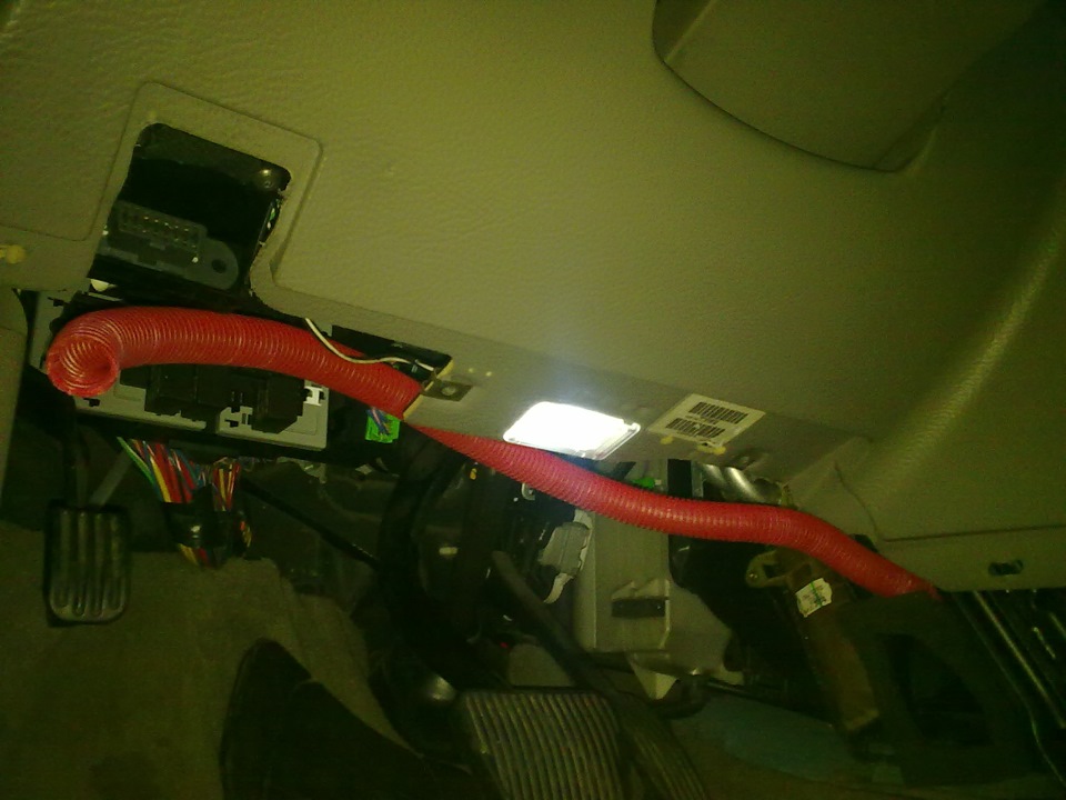 Доработка обдува ног (часть 2) — Volvo XC90 (1G), 2,5 л., 2005 года ...