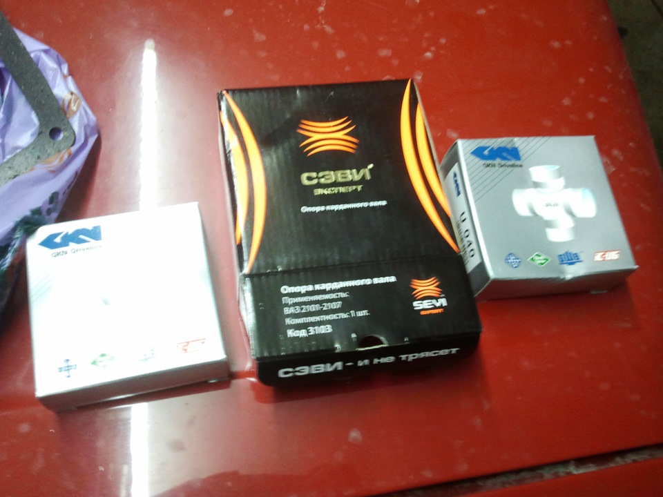 Замена крестовин, реле поворотов, подвесного подшипника настройка ...