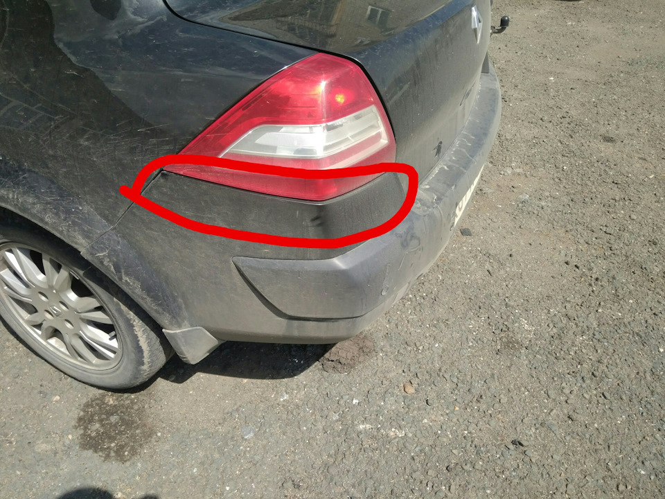 Ремонт бамперов — Renault Megane II, 1,6 л, 2008 года | кузовной ремонт ...