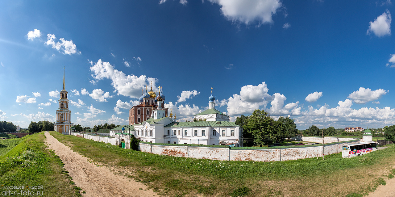 Панорама Рязань Кремль