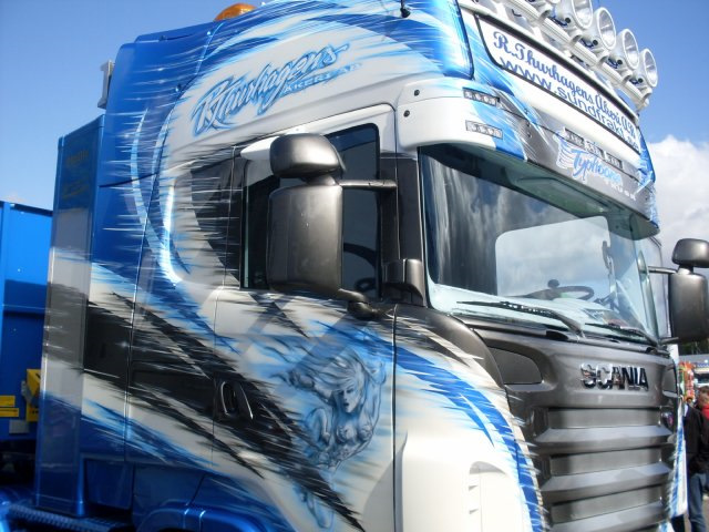 ★Thurhagens Akeri AB SCANIAスカニア R Topline トラック トラクタヘッド /WSI 建設機械模型 工事車両 1/50 ミニチュア Thurhagen; Scania R Topline 8x4 | WSI Models