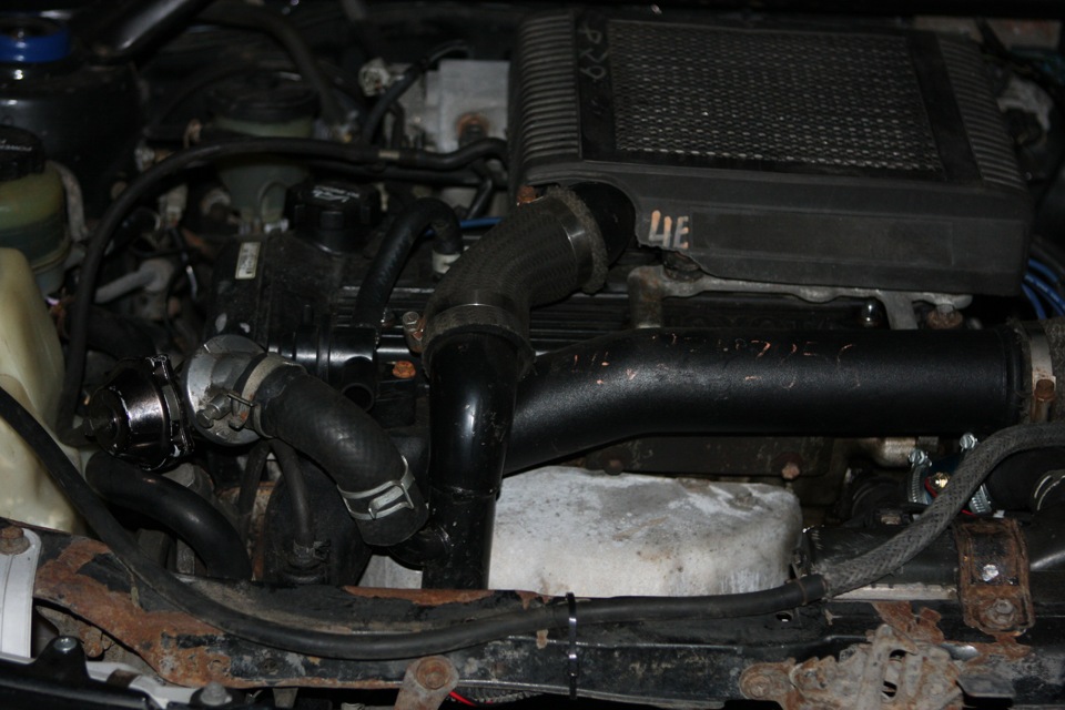 Датчики и блуофф — на месте! — Toyota Starlet (80), 1,3 л, 1991 года ...