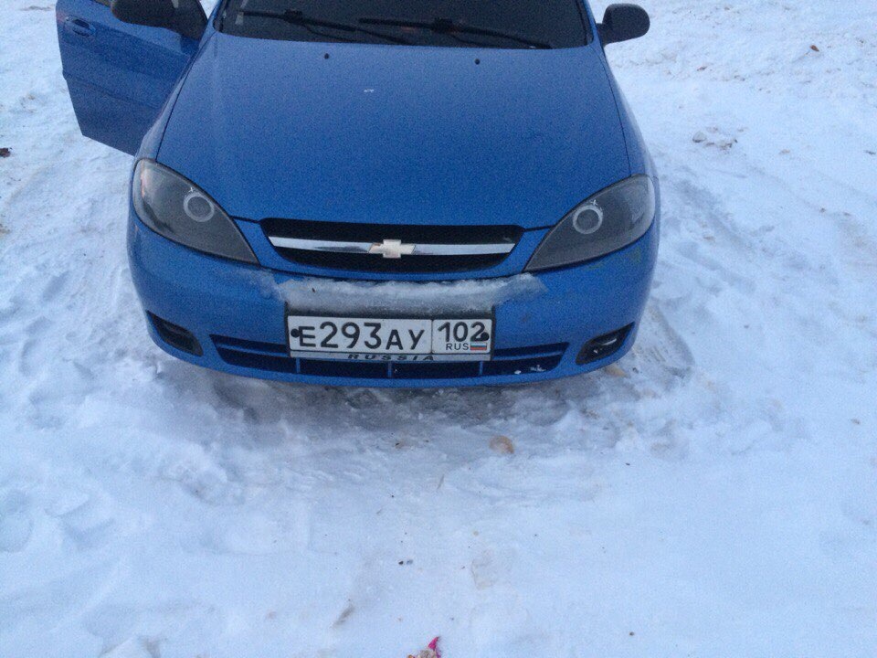 Установил и покрасил фары на лачетти — DRIVE2