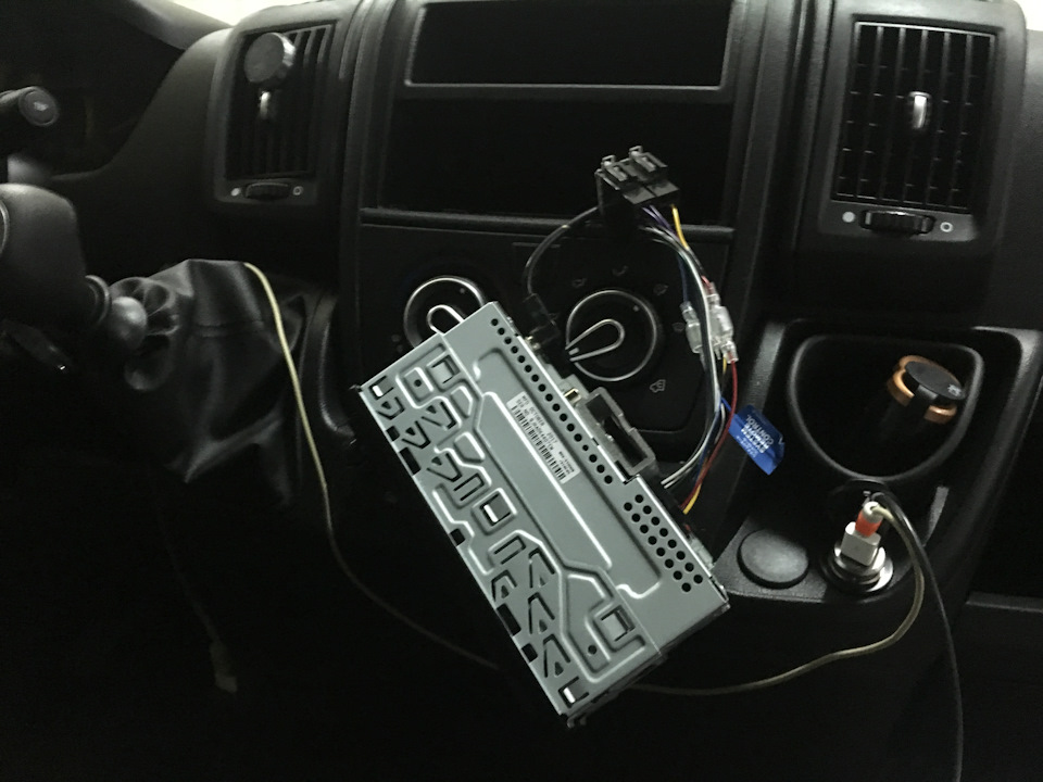 УСТАНОВКА МАГНИТОЛЫ В ФУРГОН — ГОР-АВТО на DRIVE2