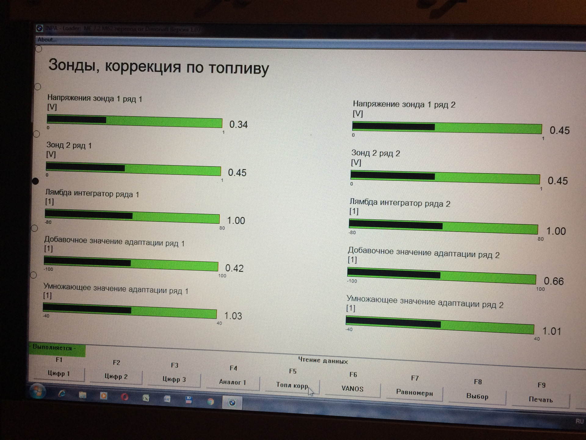 Топливные коррекции